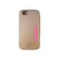 Mobile Preview: LED Selfie Hülle für iPhone 6 / 6s | Protection Case mit SOS Licht | rose gold
