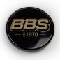 Preview: 1 x BBS Nabendeckel 70,6mm Jubiläumsedition 50 Jahre Bronze/Schwarz 2D 10025038