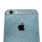 Mobile Preview: Glitzerfolie für iPhone 6 / 6s | Skin, Folie, Schutzfolie, Aufkleber | blau