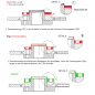 Preview: Estilo-R Alu Schwarz Spurverbreiterungs-Set mit Radschrauben für VAG 40mm pro Achse LK 112/5 ZBD 57,1 eloxiert