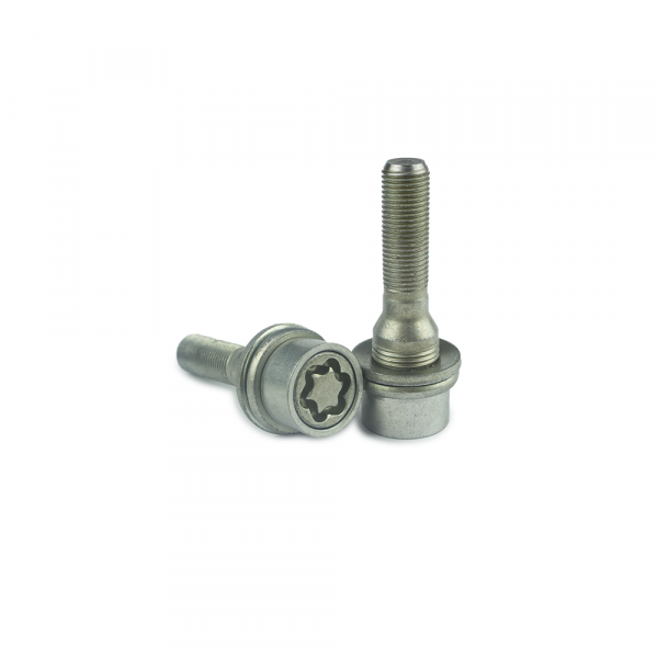 Felgenschloss Sicustar - M12x1,25 - Flachbund zweiteilig - L: 41 mm - SW 17