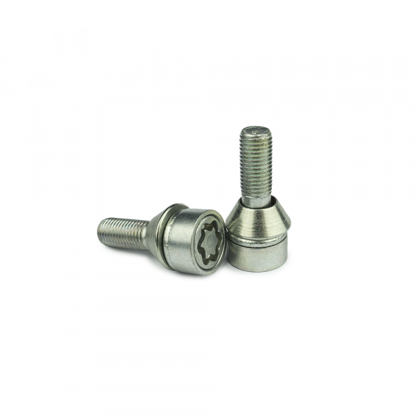 Felgenschloss Sicustar - M14x1,25 - Kegel 60° zweiteilig - L: 33 mm - SW 17