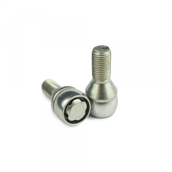 Felgenschloss Sicubloc - M12x1,5 - Kegel 60° einteilig - L: 25 mm - SW 17