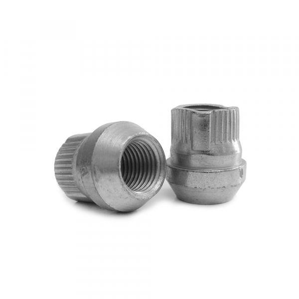 Felgenschloss Muttern Sicurit - M12x1,5 - Kegel 60° - Mutter: Offen - SW 19