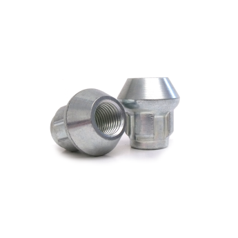 Felgenschloss Muttern Typ B - 1/2" Zoll UNF - SW 19 / 21 - Mutter: Offen - Kegel 60°