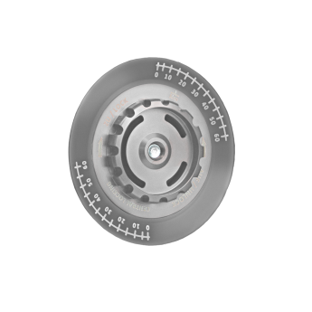 Zentralverschluss-Optik für BBS Felgen ZV-Mutter silber / ZV-Deckel anthrazit