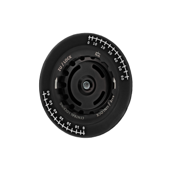 Zentralverschluss-Optik für BBS Felgen ZV-Mutter schwarz / ZV-Deckel schwarz