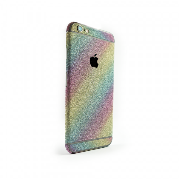 Glitzerfolie für iPhone 6 / 6s | Skin, Folie, Schutzfolie, Aufkleber | lila