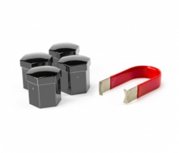 Preview: 20 x Abdeckkappen für Schrauben und Muttern |  Schlüsselweite 21 titan chrom