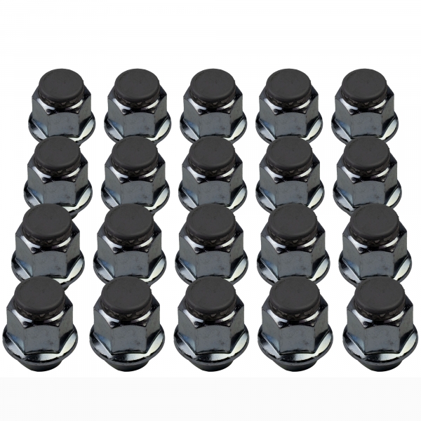 20 x Radmutter geschlossen M14 x 1,5 Kegelbund 60° SW 21 verzinkt Höhe 34mm