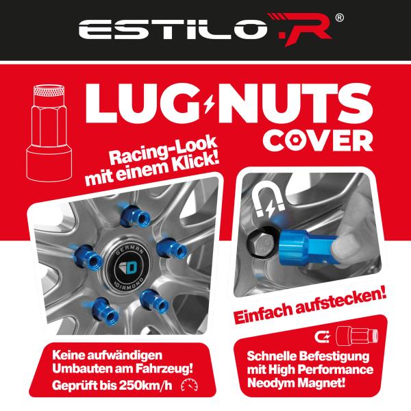 Lug-Nuts-Cover von Estilo-R